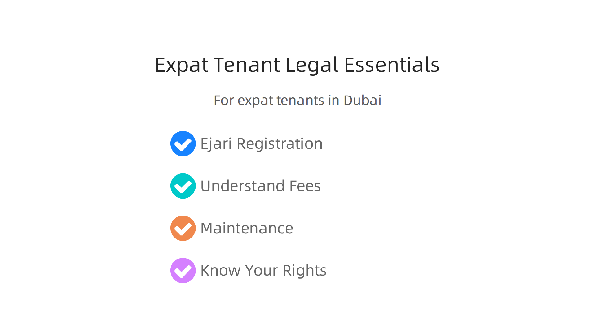 Critical legal information for expat tenants in Dubai to ensure a compliant and protected rental experience.