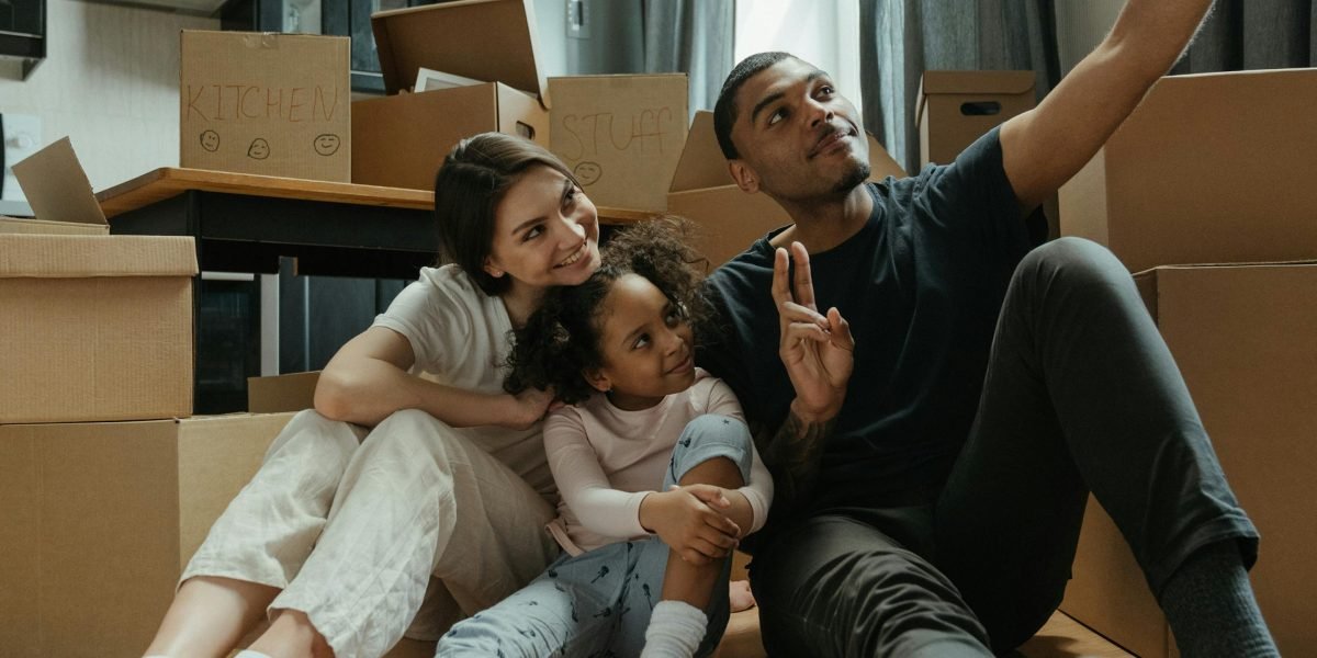 A family looks forward to moving into their new spacious home in Abu Dhabi.