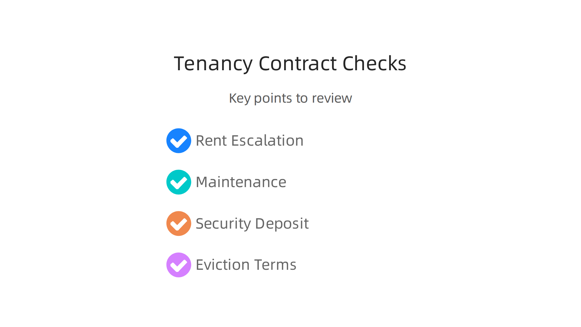 Crucial elements to review in a Dubai tenancy contract to protect renter's rights.